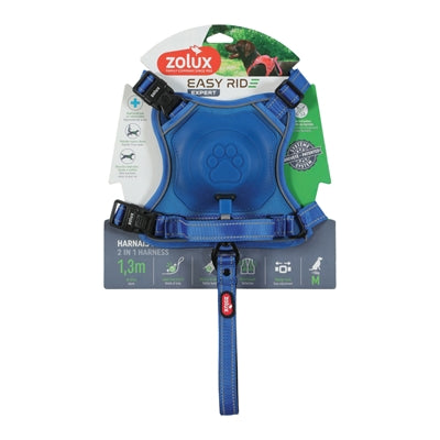 Zolux Easyride Hondentuig Blauw M 41-57X55-67 Cm