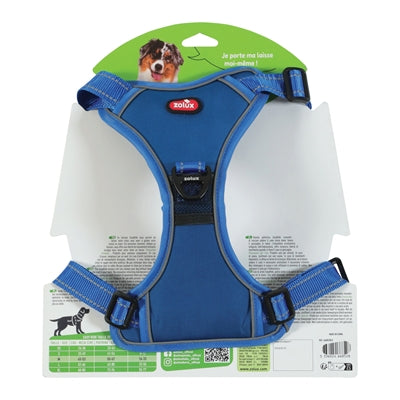 Zolux Easyride Hondentuig Blauw M 41-57X55-67 Cm