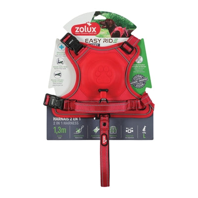 Zolux Easyride Hondentuig Rood L 46-64X63-80 Cm