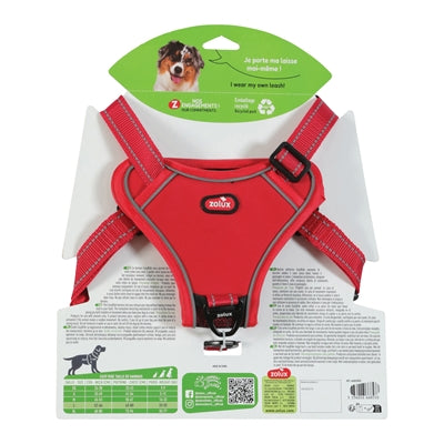 Zolux Easyride Hondentuig Rood L 46-64X63-80 Cm