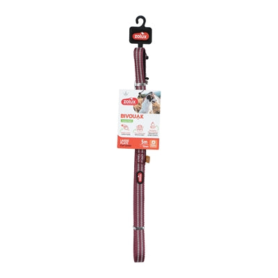 Zolux Bvk Sleeplijn Plat Rood 5 Mtr 1,5 Cm