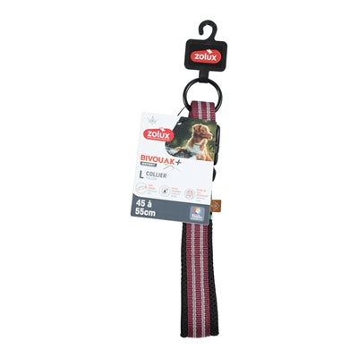 Zolux Bvk Halsband Hond Rood L 45-55 Cm X 3,5 Cm