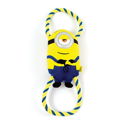 Minions Pluche Minion Stuart Aan Flostouw 41 Cm