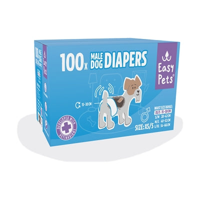 Easypets Hondenluiers Reu Xs/S 100 St