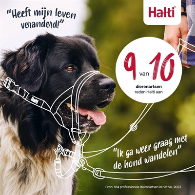 The Company Of Animals Company Of Animals Halti Headcollar Zwart Nr 3