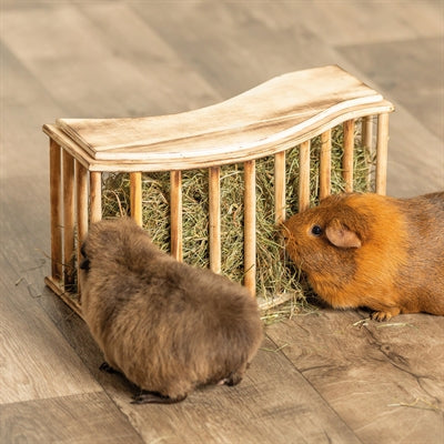 Trixie Hooiruif Met Deksel Hout Gevlamd 37X13X19 Cm