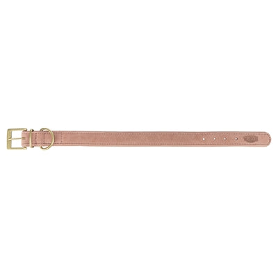 Trixie Halsband Hond Pure Leer Roze M-L 39-46X3,5 Cm