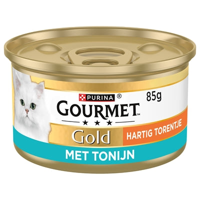 Gourmet Gold Hartig Torentje Met Tonijn 24X85 Gr