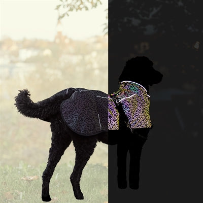 Trixie Hondenjas Limoux Reflect Zwart / Grijs 36 Cm