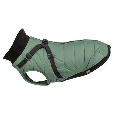Trixie Hondenjas Pontis Met Tuig Saliegroen 40 Cm