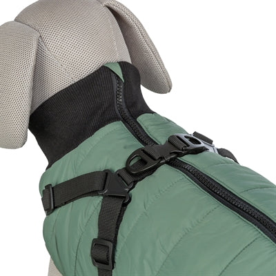 Trixie Hondenjas Pontis Met Tuig Saliegroen 40 Cm