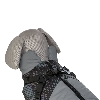 Trixie Hondenjas Pontis Met Tuig Reflect Grijs 40 Cm