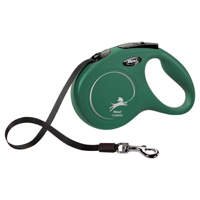 Flexi Rollijn Classic Tape Olijfgroen M 5Mtr <25 Kg