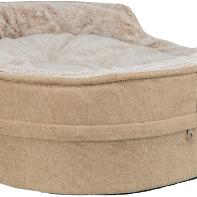 Trixie Vital Hondenmand Lino Soft Ovaal Beige / Creme 110X92 Cm