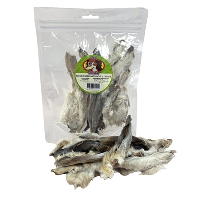 Petsnack Konijnenoren Met Vacht 7 St