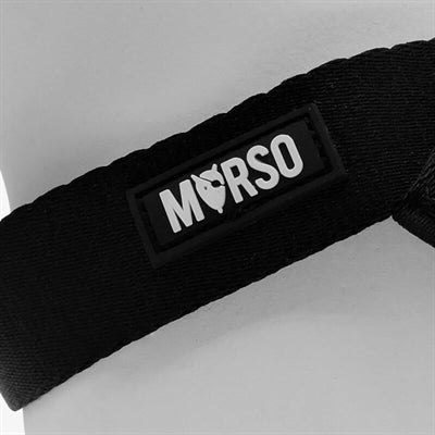 Morso Mini Hondentuig Verstelbaar Gerecycled Zwart 24-32X1,5 Cm