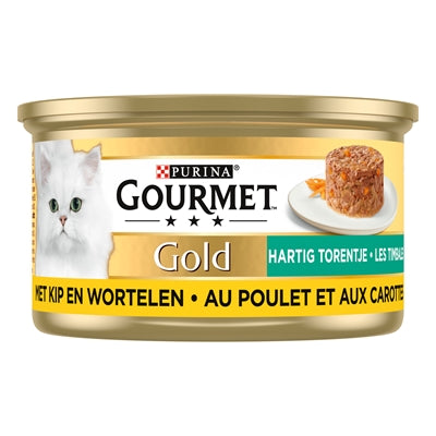 Gourmet Gold Hartig Torentje Kip / Wortel 24X85 Gr