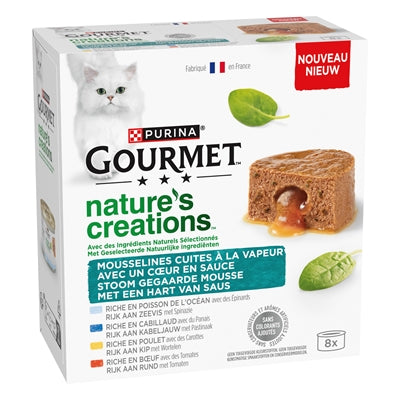 Gourmet Natures Creations Hart Van Saus Multipack 8X85 Gr