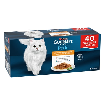 Gourmet Perle Mini Filets In Saus Multipack 40X85 Gr