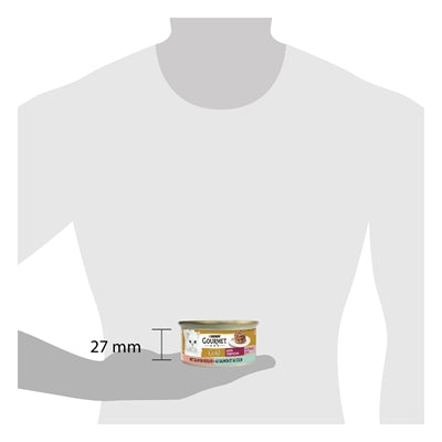 Gourmet Gold Hartig Torentje Zalm 24X85 Gr