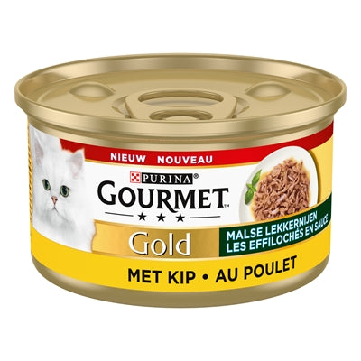 Gourmet Gold Malse Lekkernijen Kip 24X85 Gr