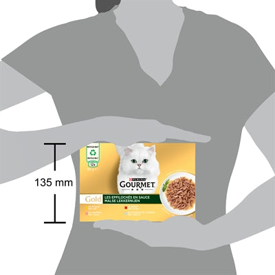 Gourmet Gold Malse Lekkernijen Multipack 12X85 Gr