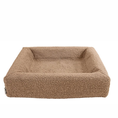 Bia Bed Premium Hoes Teddy Beige 85X70X15 Cm