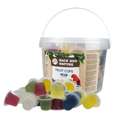 Back Zoo Nature Fruitcup Mix Assorti 100 St