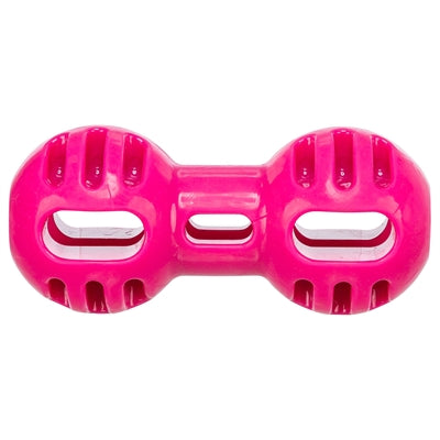 Trixie Dumbell Soft & Strong Tpr Roze 14,5X6,5X6,5 Cm