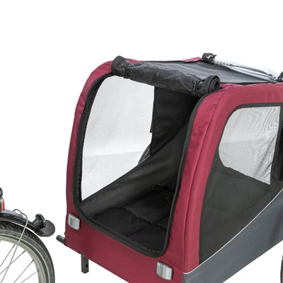 Trixie Hondenfietskat Grijs / Rood 80/145X75X86 Cm
