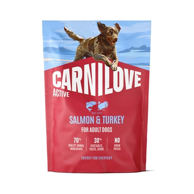 Carnilove Active Adult All Breeds Salmon / Turkey 1,5 Kg