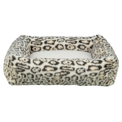 Trixie Hondenmand Leo Hoekig Panterprint Creme 80X60 Cm
