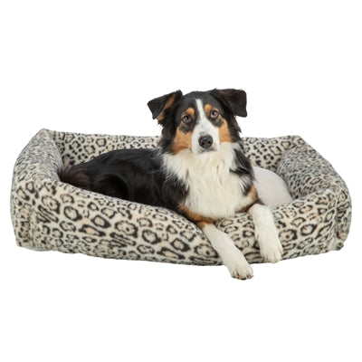 Trixie Hondenmand Leo Hoekig Panterprint Creme 100X70 Cm