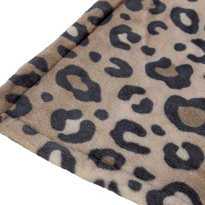Trixie Hondendeken Leo Softpluche Panterprint Bruin 150X100 Cm