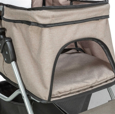 Trixie Hondenbuggy Maximaal 15 Kg Taupe 47X80X100 Cm
