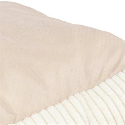 Trixie Vital Hondenmand Jonna Hoekig Ribfluweel Creme 80X60 Cm