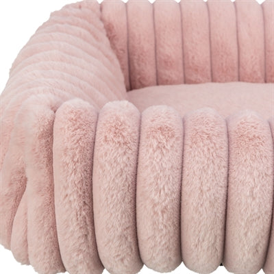 Trixie Hondenmand Lonni Hoekig Ribfluweel Roze 100X70 Cm