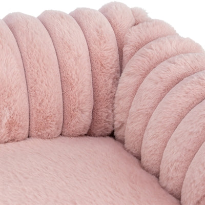 Trixie Hondenmand Lonni Hoekig Ribfluweel Roze 100X70 Cm