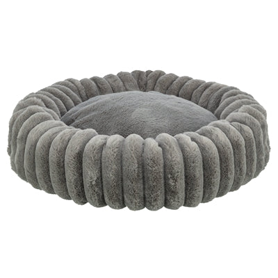 Trixie Hondenmand Lonni Rond Brede Ribstof Antraciet 60X60X13Cm