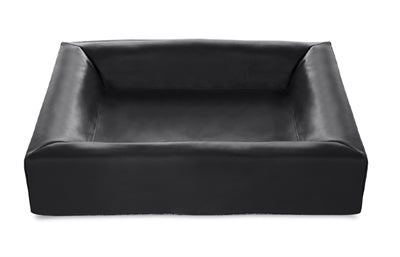 Bia Bed Kunstleer Hoes Hondenmand Zwart Bia-2 60X50X12,5 Cm