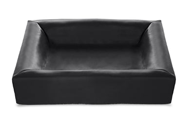 Bia Bed Kunstleer Hoes Hondenmand Zwart Bia-3 70X60X15 Cm