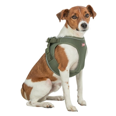 Trixie Hondentuig Urbanvest Mesh Olijfgroen 34-37X1,5 Cm - Xxs-Xs