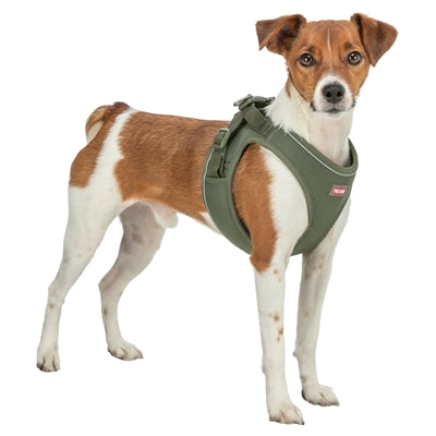 Trixie Hondentuig Urbanvest Mesh Olijfgroen 34-37X1,5 Cm - Xxs-Xs