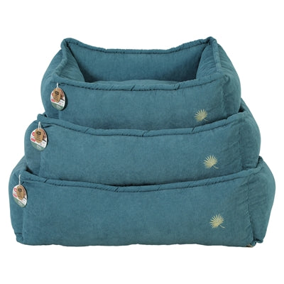 Zolux Hondenmamd Toscane Hoekig Gerecyclede Vulling Blauw 85X65X27 Cm
