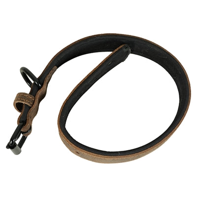 Zolux Expert Halsband Hond Premium Leer / Neopreen Bruin 70X3 Cm