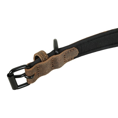 Zolux Expert Halsband Hond Premium Leer / Neopreen Bruin 70X3 Cm