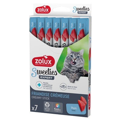 Zolux Sweeties Expert Creamy Stick Tonijn 7X14 Gr