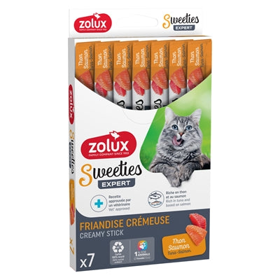 Zolux Sweeties Expert Creamy Stick Tonijn / Zalm 7X14 Gr