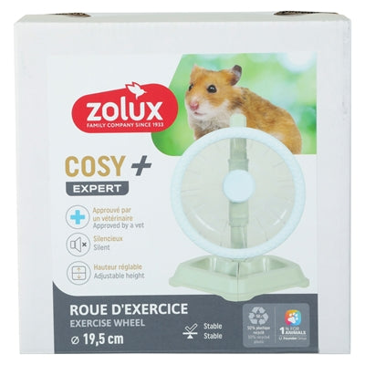 Zolux Looprad Cosy Geruisloos Op Standaard Kunststof 27,5X22X16 Cm