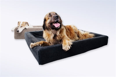 Bia Bed Fleece Hoes Hondenmand Grijs Bia-2 60X50X12,5 Cm